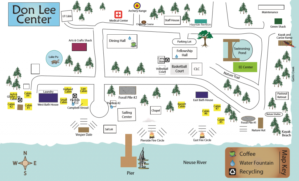 Don Lee Camp & Retreat Center Map - Don Lee Camp and Retreat Center