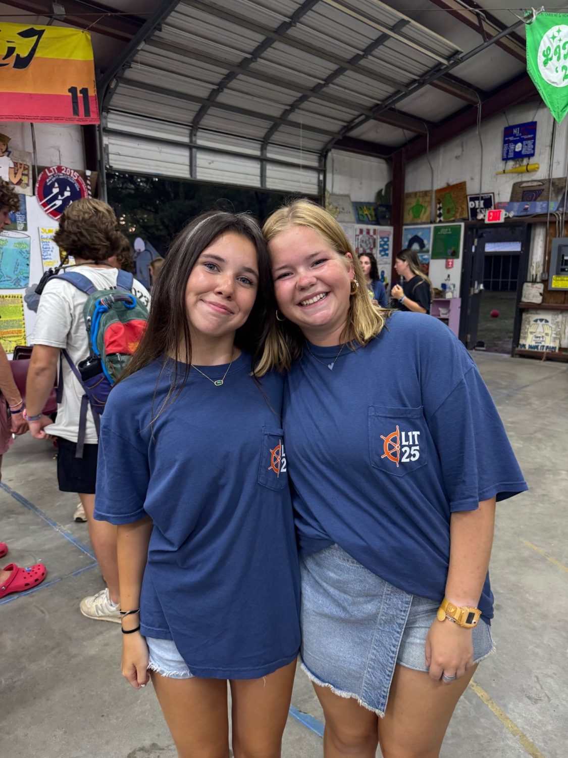 Ollie Murray with LIT I Coordinator Martha Kate Ferrell Ollie Murray with LIT 1 Coordinator Martha Kate Ferrell