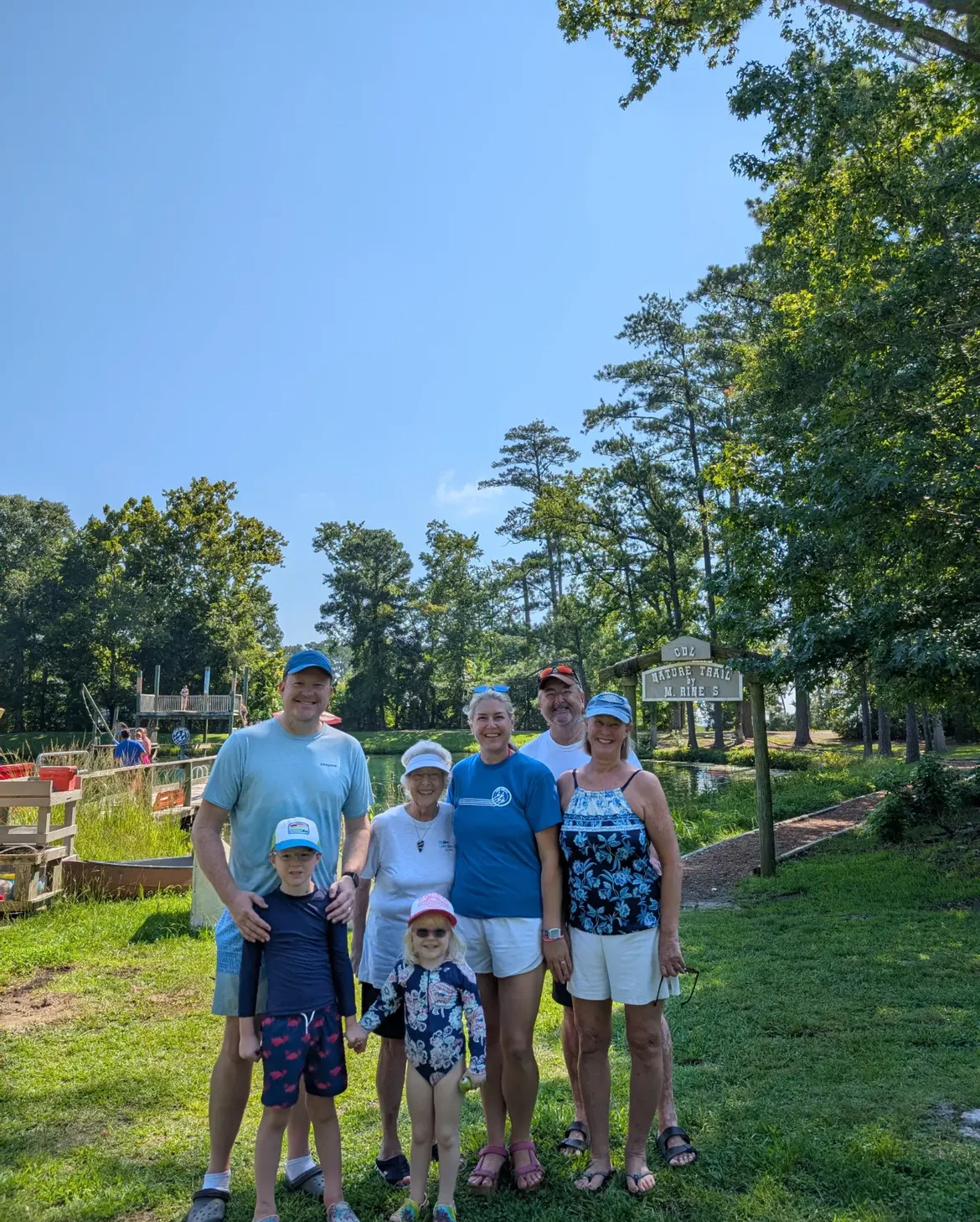 Nadler Brooks Family Use this One From left, Alex Brooks, grandmother Sue Ramger, Genny Brooks,
Bob and Evelyn Nadler; Davis and Adair